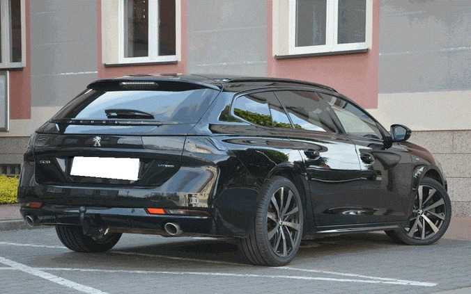 Peugeot 508 cena 85700 przebieg: 154000, rok produkcji 2020 z Kłobuck małe 466